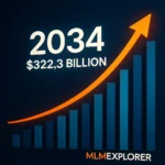El mercado global de MLM alcanzará los $322B en 2034